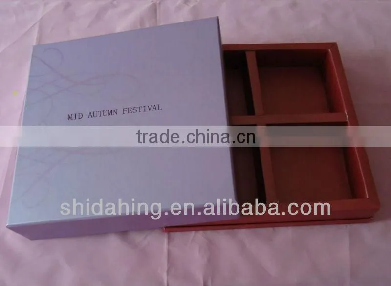 custom kraft paper mooncake box