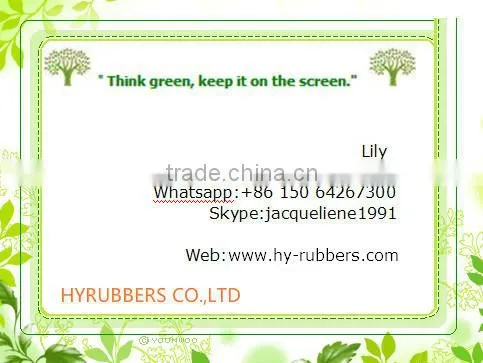 Qingdao hot sale factory produced colorful perforated rubber mats