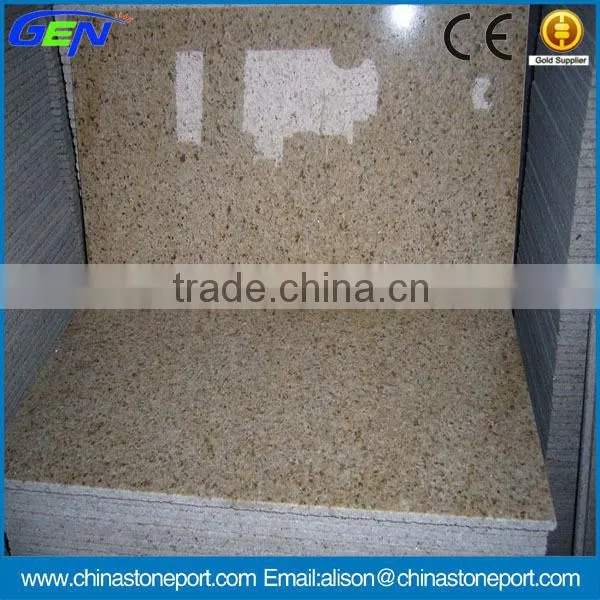 Natural Stone Chinese Cheap Polished Yellow G682 Granite Slab