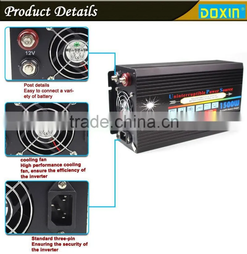 24v 220v 1500w UPS inverter