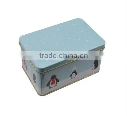 Hot selling silver metal cd box
