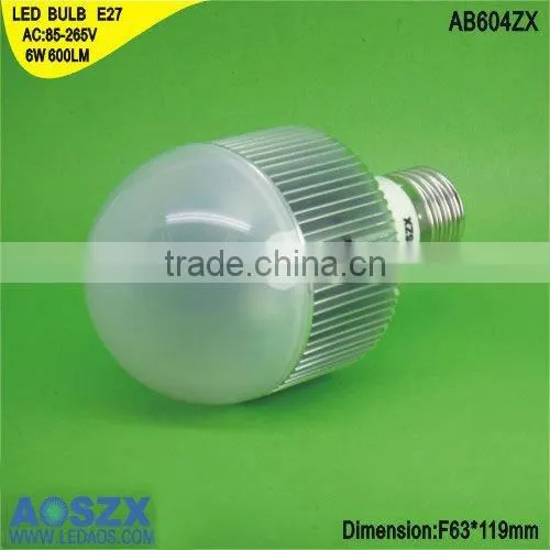 LED Bulb energy saving lamp Aluminum + PC 5W LED Light