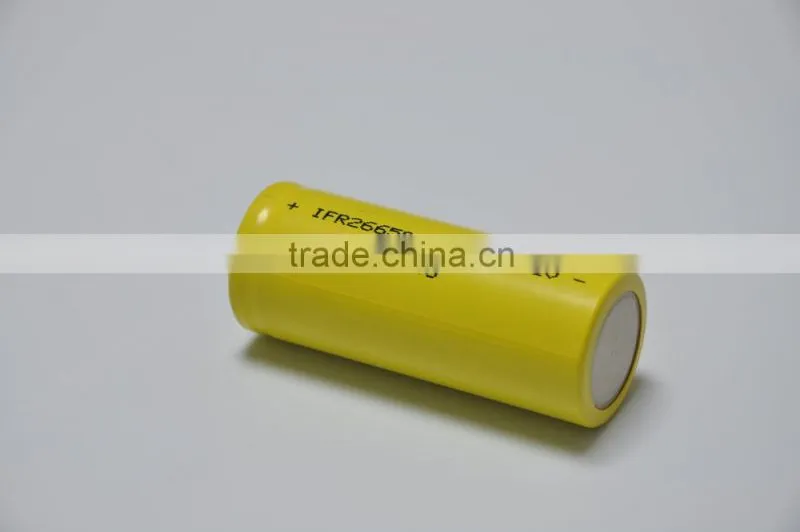 China lipo battery for quadcopter IFR26650E 3300mAh 3.2V