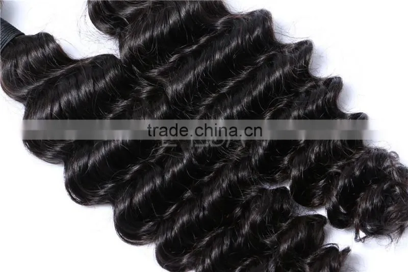 Extension natrual hair indian human Indian water wave hair