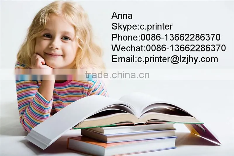 Unique products sewn binding hardcover book printing