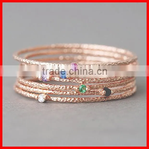 Most Popular New Design white Gold Ring Finger Jewelry Wedding Rings