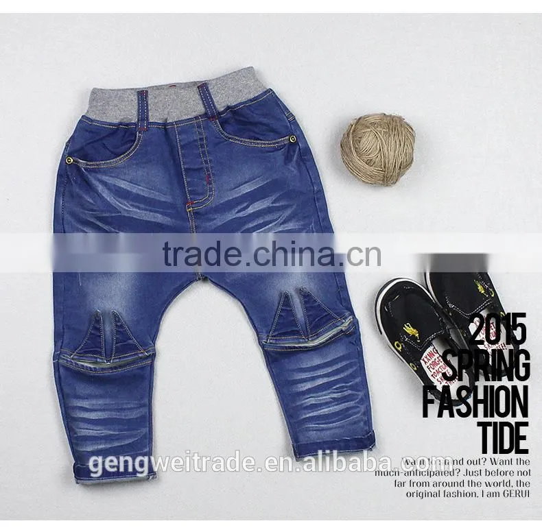 2015 wholesale fashion spring children pants boys Korean new fashion causal cotton boy pants