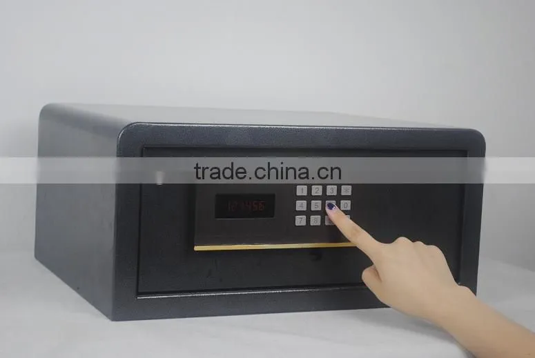 New Design high quality hotel digital biometic cash drawer metal laptop hotel keypad safe box