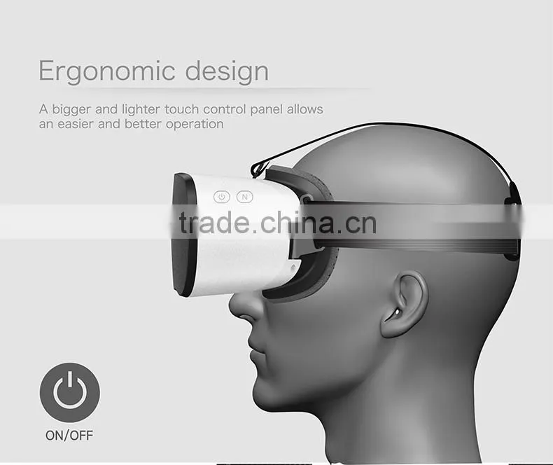 2016 OEM CX V3 all in one vr Andriod 4.4 Allwinner H8 3D Glasses