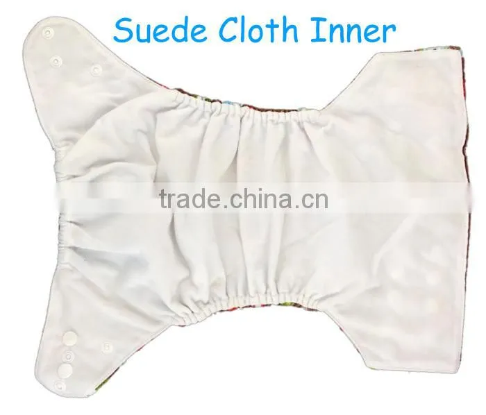 AnAnBaby Adjustable cloth diapers baby Nappies Round tab PUL