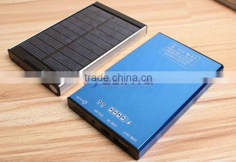 Mobile 4000mAh Portable Solar Charger Power Bank