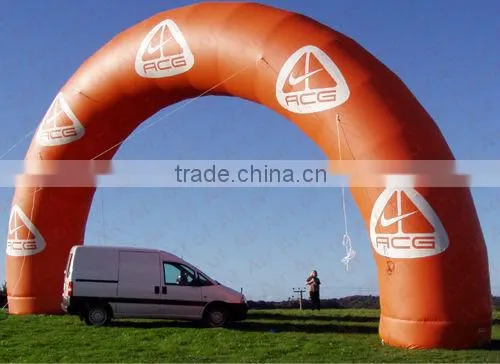 big inflatable soccer ball shape for advertising
