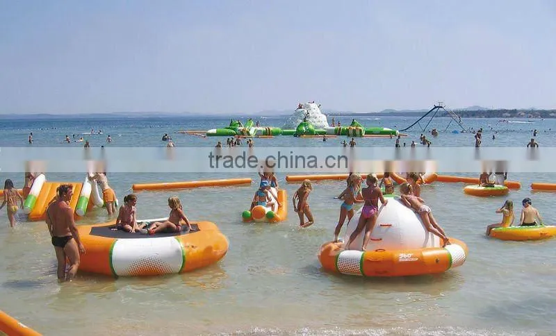2014 Cheap commercial standard inflatable aqua park for kids