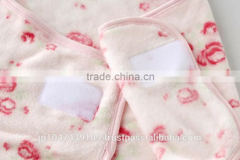Japanese wholesale products high quality winter baby clothes wrap up for girl