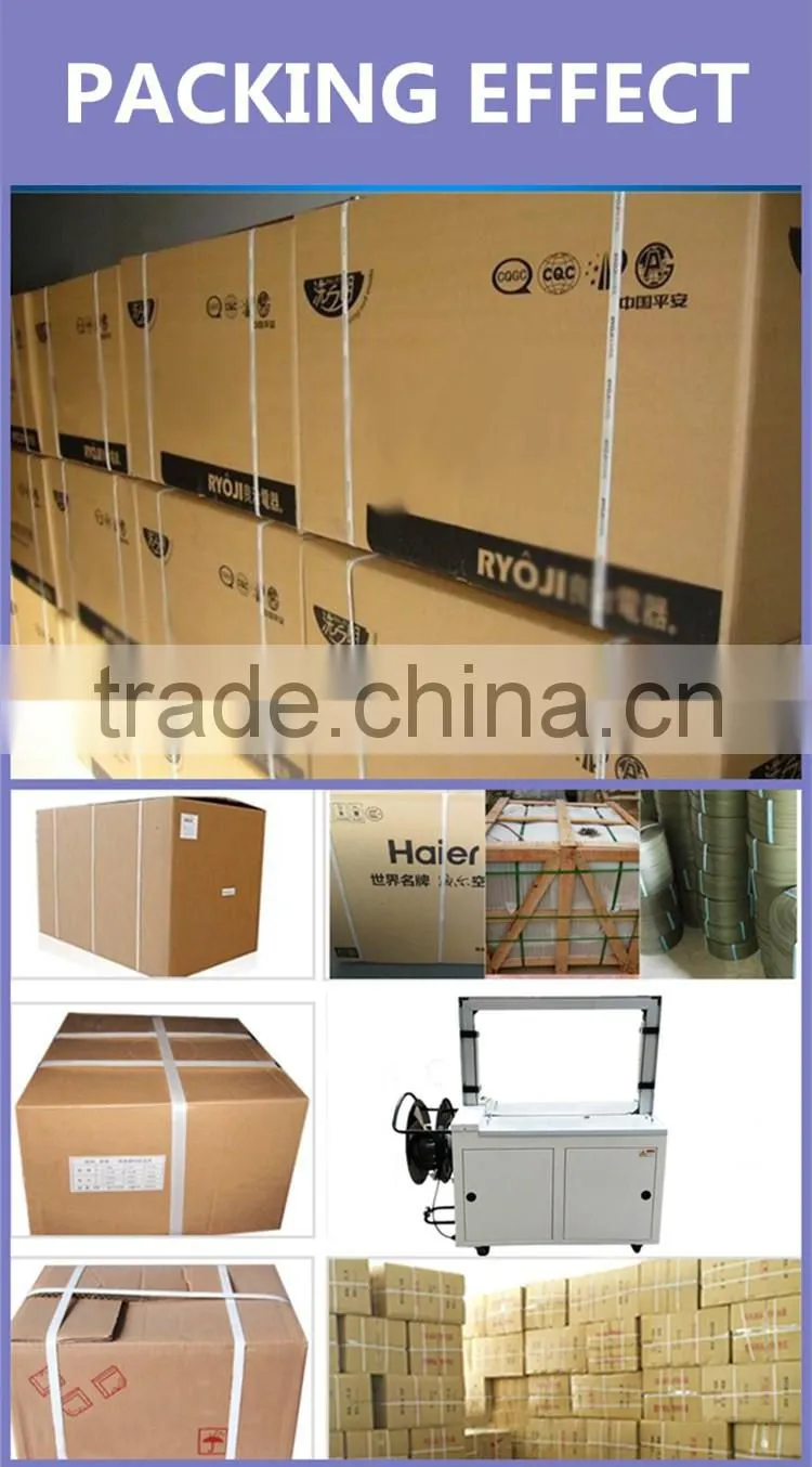 High quality semi- automatic carton pp strapping machine