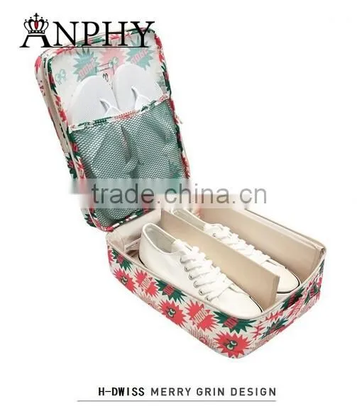 AN651 ANPHY Shoes storage box for journey,mult-function shoes storage package,3 pairs shoes storage bag