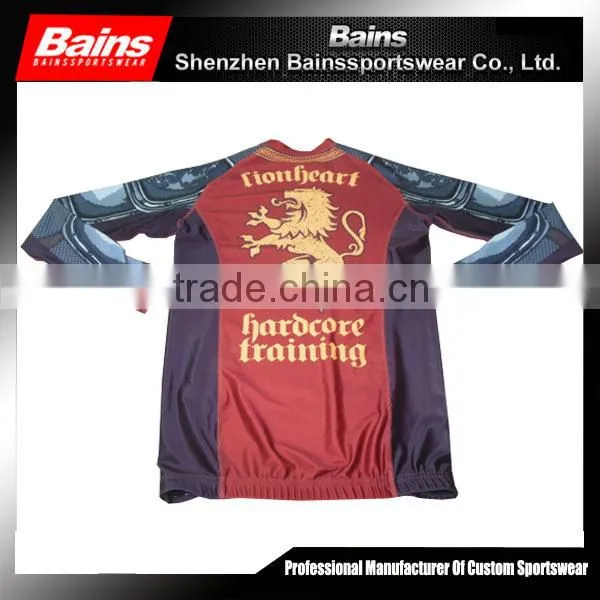 Lycra mens compression shirts/wholesale compression shirts/sublimation custom printed compression shirts