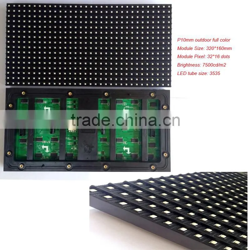 RGX P10 full colorl ed screen for advertising