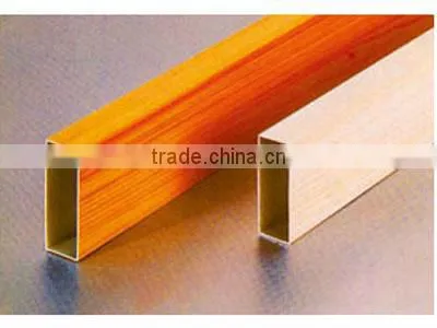 Wood Grain Anodized Aluminum Profiles