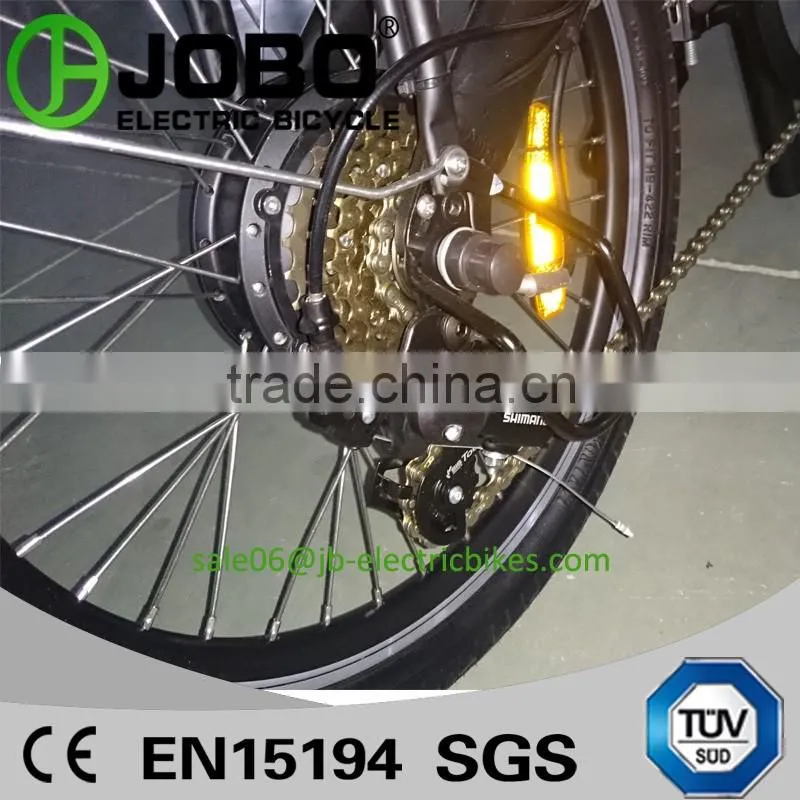 CE TUV Approved 36V 250 Watt Brushless Electric Bike Folding Design
