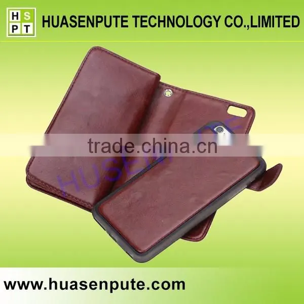 Book Wallet Flip Leather Cell Phone Case For Iphone 6 9 Card Slots Leather Mobile Case