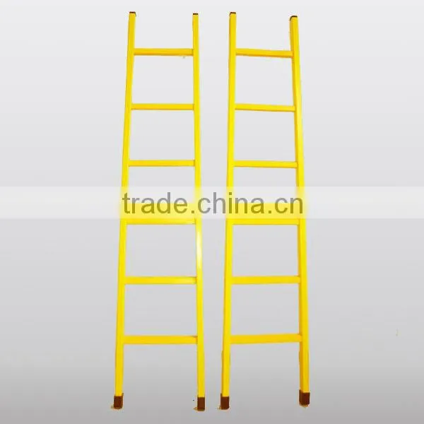 insulated fiberglass folding ladder, 1m to 3m frp ladder