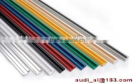 aluminum aluminio slatwall inserts
