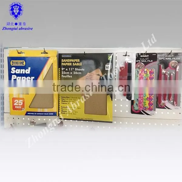 OEM Black High Quality Wood Nail File
