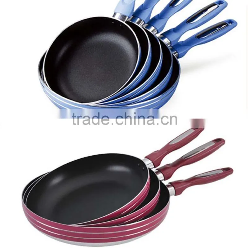 Pressed Aluminium Eco Ceramic non-stick fry pan/cookware set