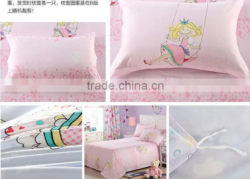 100% Cotton 3D Bed Sheet Set