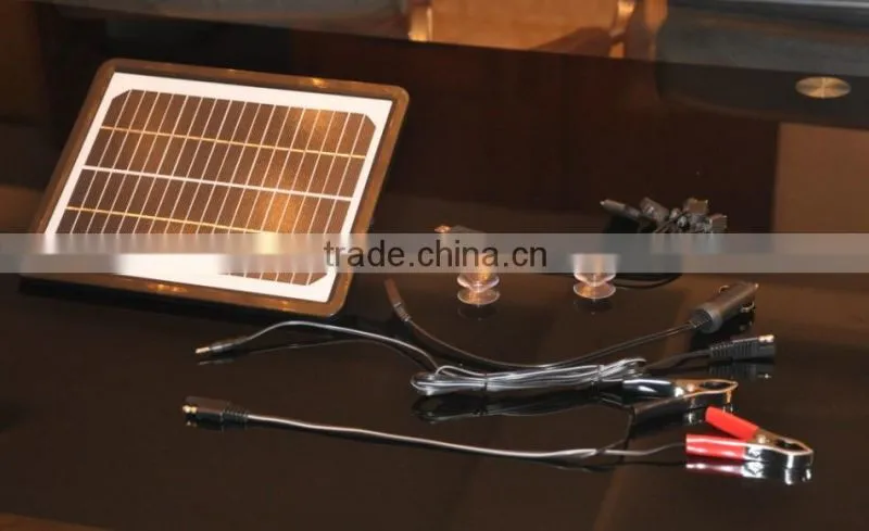 5V solar battery charger for mobile phone/ solar car battery charger
