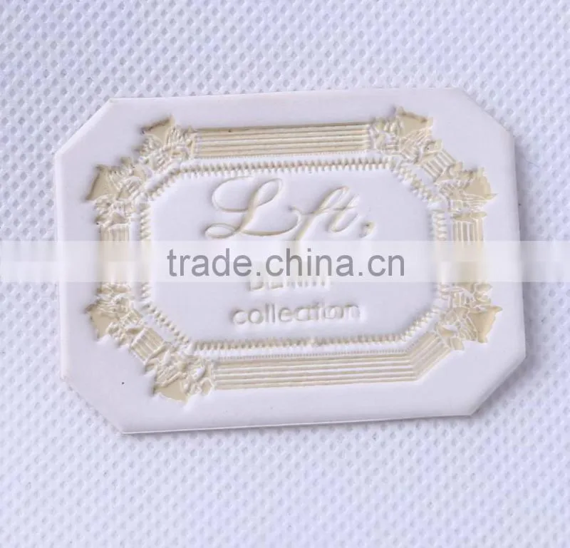 Custom jeans pu leather label, jeans leather patch labels, custom leather jeans label