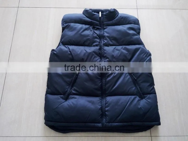100% polyester body warmer for workers wholesale with pockets