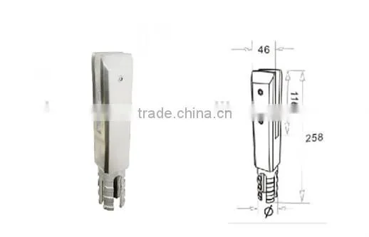 stainlee steel tube clips stainless steel handrail glass clip
