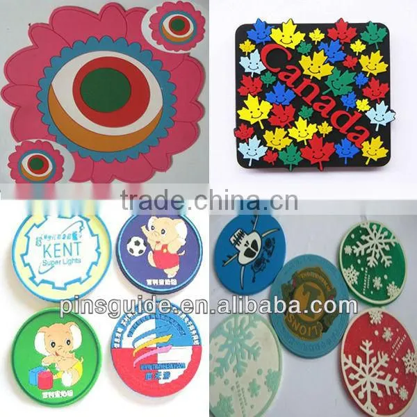 Professional 2012 High Quality And Excellent PVC Coaster Set For Promotion Gifts