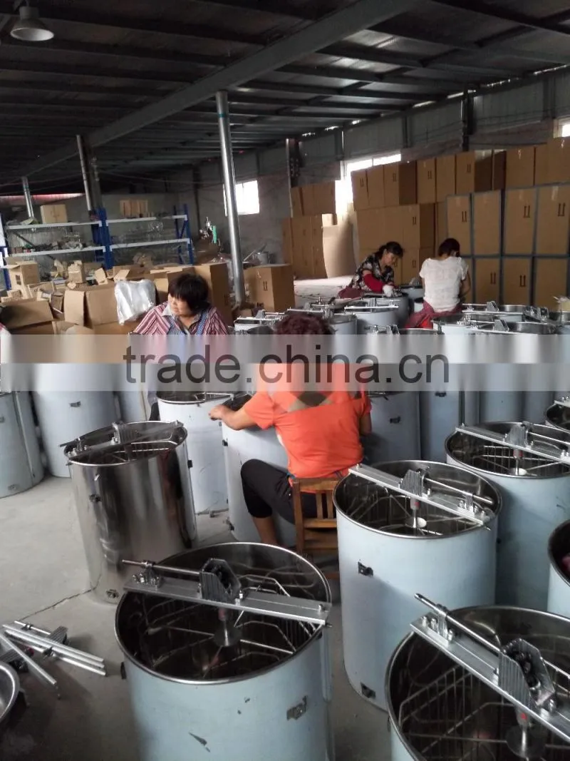 farm machinery 3 frames for manual or auto honey Extractor Machine