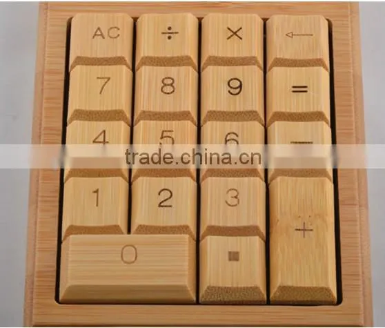 Natural Eco-friendly Bamboo Citizen Calculator