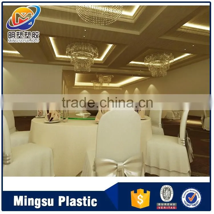 High quality fire resistant gypsum decorative wall panels interior for restaurant