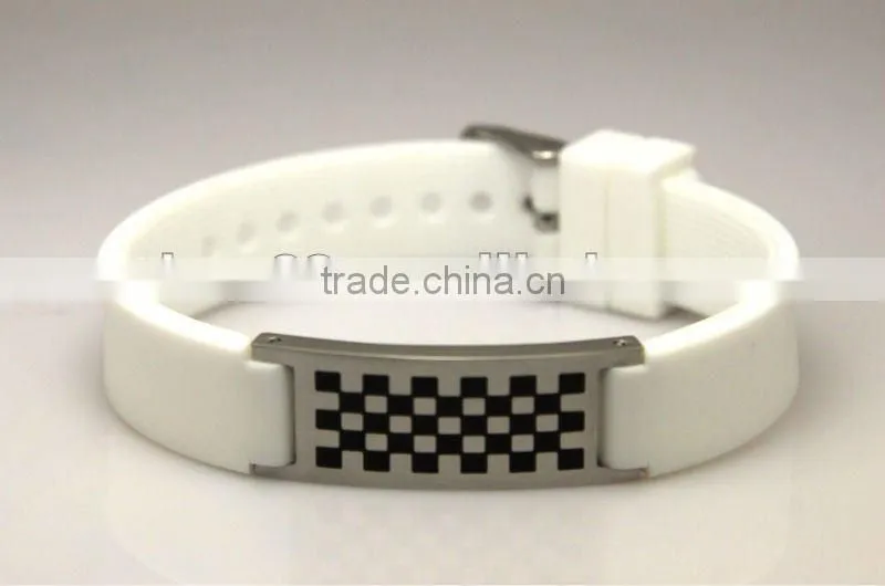 stainless steel fashion balance bracelet with magnetic