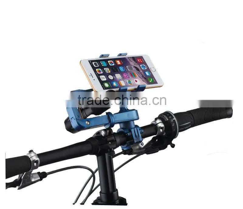 Smilinmount multifunctional bicycle holder for mobile phone and flashligh at the same time