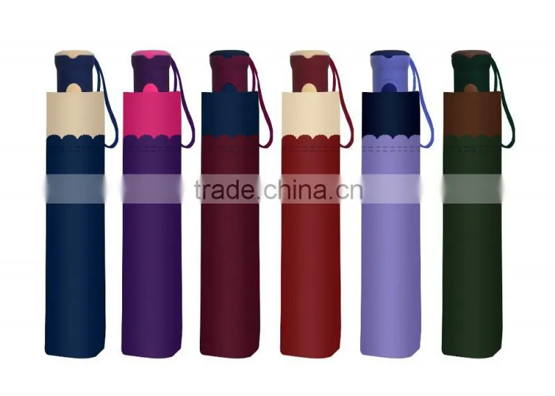2015 Hot sell Fashion Ladies Beautiful Umbrella With Lace