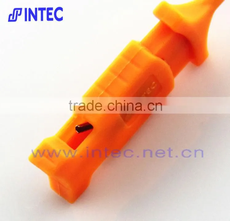 High-quality Test Hook for Logic Analyzer mini grabber SMD IC test hook clip jumper probe orange I00234