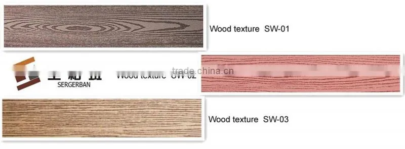 wood plastic composited handrail