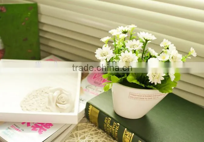 New Design Artificial Potted Bonsai Flower Plant