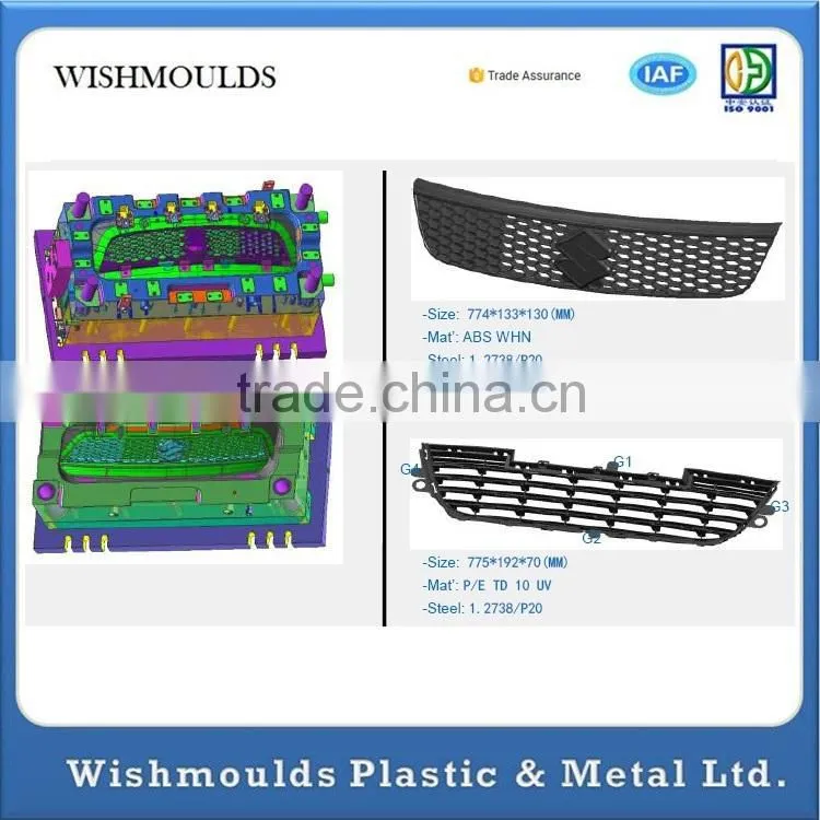 Double Color ABS and TPU Plastic Over Mould Injection Overmolding