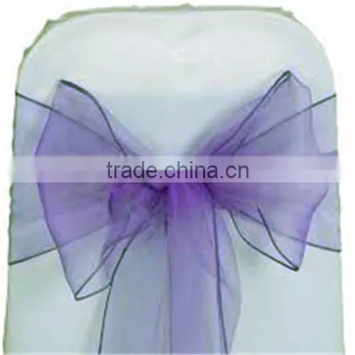 Crystal Organza Chair Sash