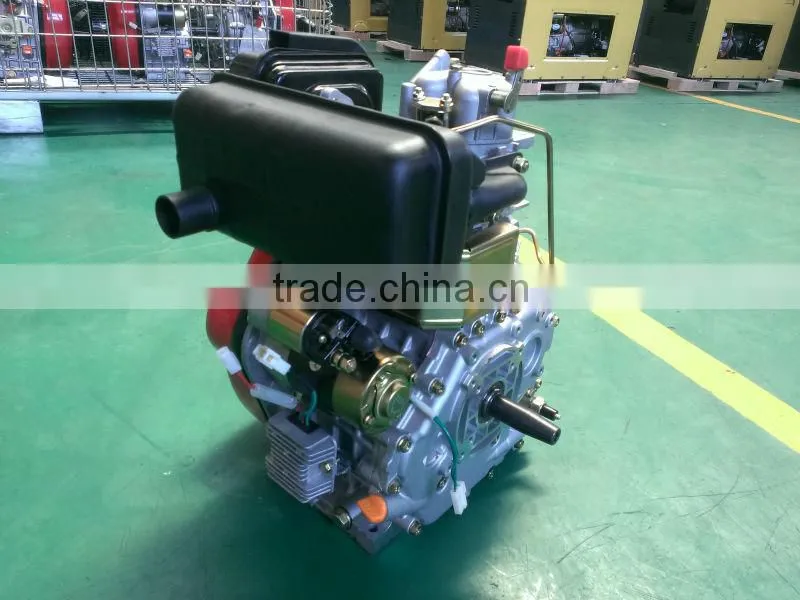 10Hp Single cylinder air cooled diesel engine 186F