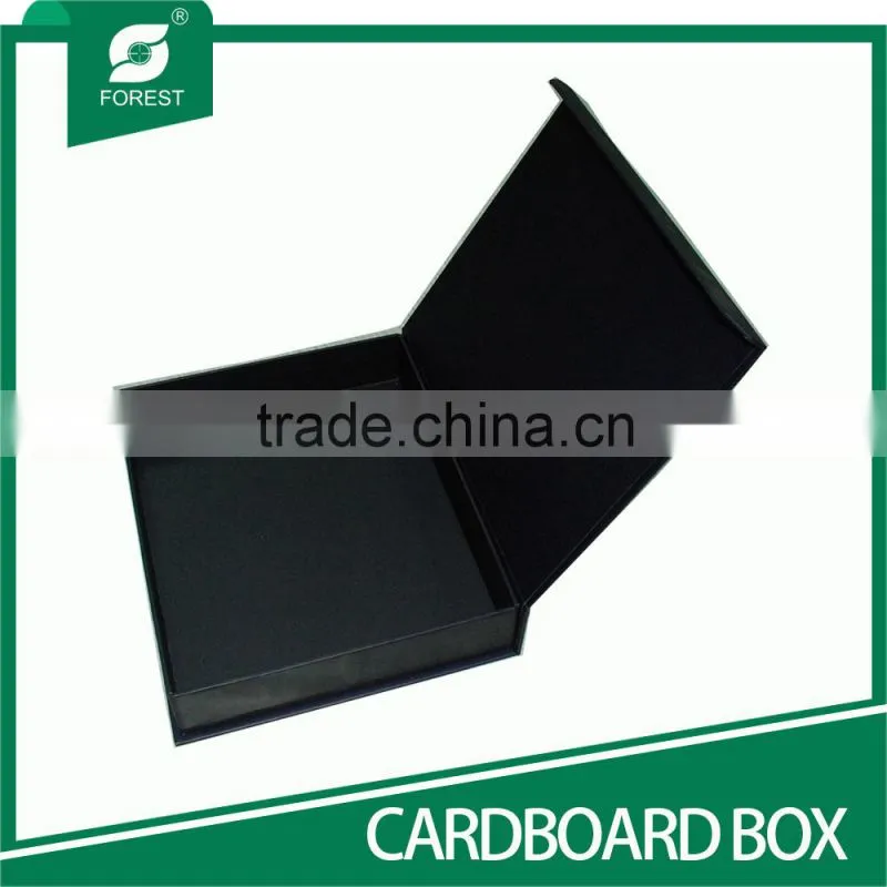 LUXURY CARDBOARD GIFT BOX BLACK MATT BOX