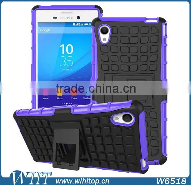 Slim Armor Case for Xperia M4 Aqua, Shockproof Silicone Case for Xperia M4 Aqua