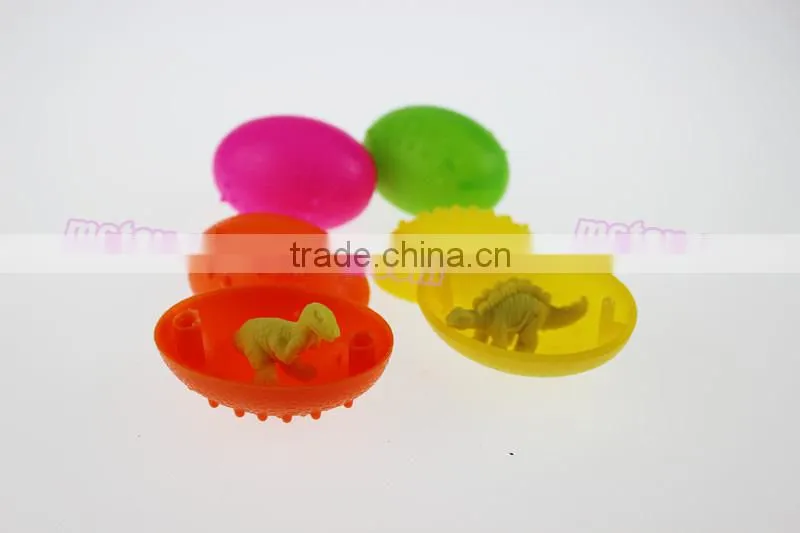 Plastic toys growing egg toys in water
